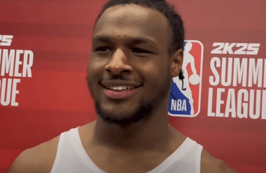 bronny james rookie